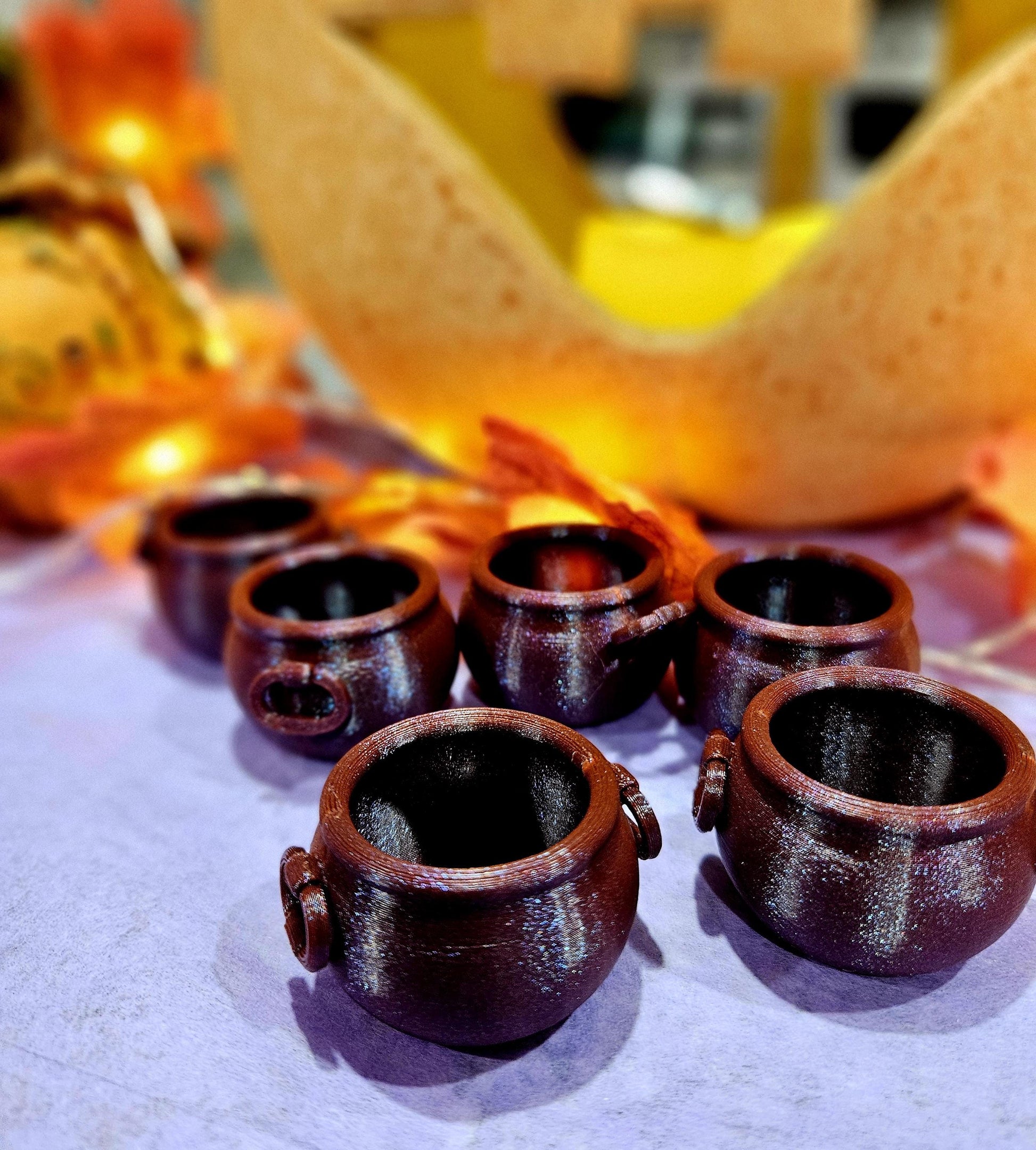 Cute Cauldron Keychain