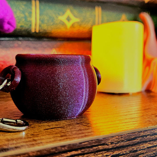 Cute Cauldron Keychain